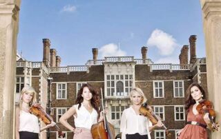 Female String Quartet London Grazioso Strings | Female String Quartet to Hire from Atrium Entertainment Agency