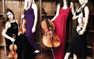 Female String Quartet London Grazioso Strings | Female String Quartet to Hire from Atrium Entertainment Agency