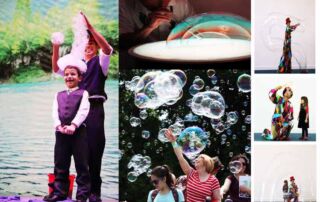 Bubble Show | Bubblefun! is a bubble show available to hire from Atrium Entertainment Agency